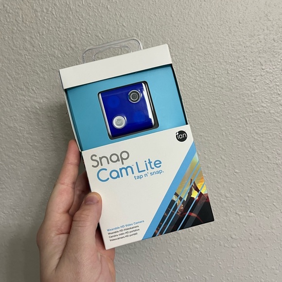 Other - Snap Cam Lite Blue Wearable Camera with Interchangeable Skins